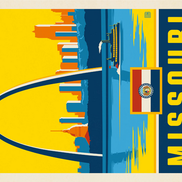 Missouri: The Show-Me State 1000 Jigsaw Puzzle 3D Modell