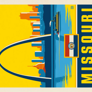 Missouri: The Show-Me State 100 Jigsaw Puzzle 3D Modell