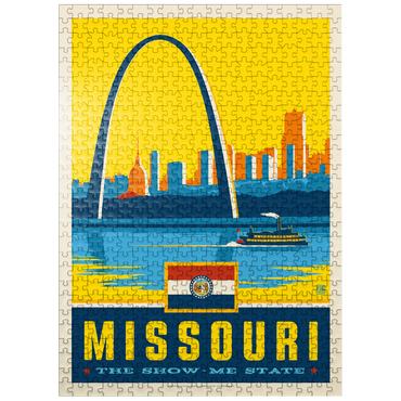 puzzleplate Missouri: The Show-Me State 500 Jigsaw Puzzle