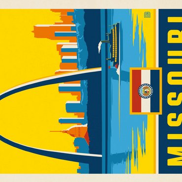 Missouri: The Show-Me State 500 Jigsaw Puzzle 3D Modell