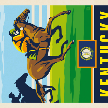 Kentucky: The Bluegrass State 1000 Jigsaw Puzzle 3D Modell