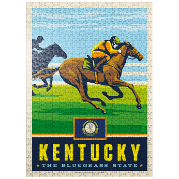 puzzleplate Kentucky: The Bluegrass State 500 Jigsaw Puzzle