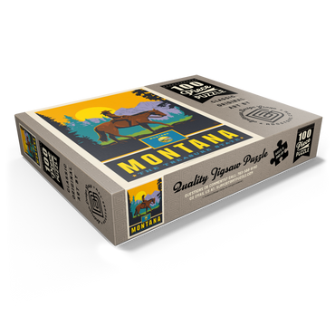 Montana: The Treasure State 100 Jigsaw Puzzle box view1
