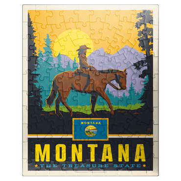puzzleplate Montana: The Treasure State 100 Jigsaw Puzzle