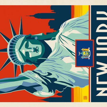 New York: The Empire State 500 Jigsaw Puzzle 3D Modell