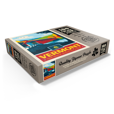 Vermont: The Green Mountain State 100 Jigsaw Puzzle box view1