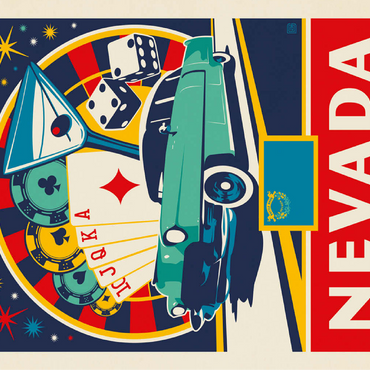 Nevada: The Silver State 100 Jigsaw Puzzle 3D Modell