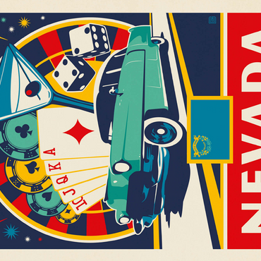 Nevada: The Silver State 500 Jigsaw Puzzle 3D Modell