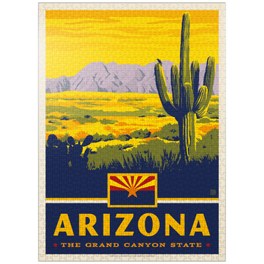 puzzleplate Arizona: The Grand Canyon State 1000 Jigsaw Puzzle
