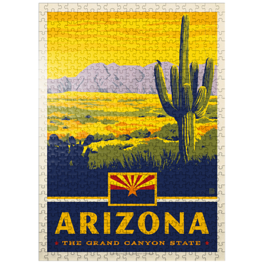 puzzleplate Arizona: The Grand Canyon State 500 Jigsaw Puzzle