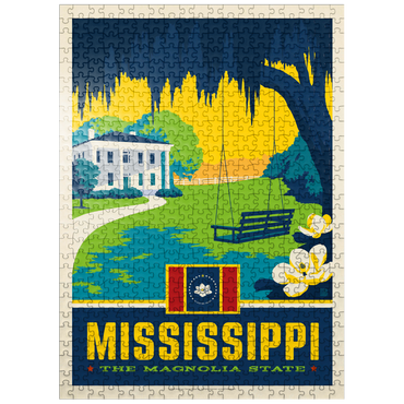 puzzleplate Mississippi: The Magnolia State 500 Jigsaw Puzzle