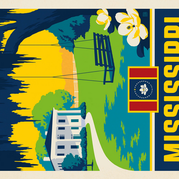 Mississippi: The Magnolia State 500 Jigsaw Puzzle 3D Modell