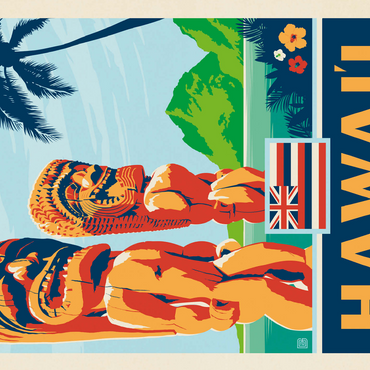 Hawai'i: The Island Of Aloha 500 Jigsaw Puzzle 3D Modell