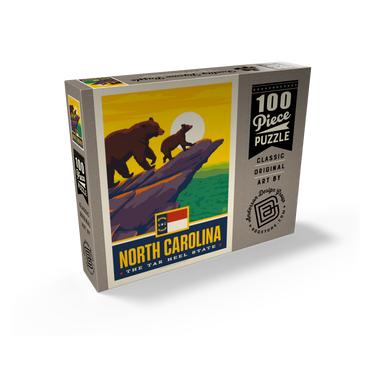 North Carolina: The Tar Heel State 100 Jigsaw Puzzle box view2