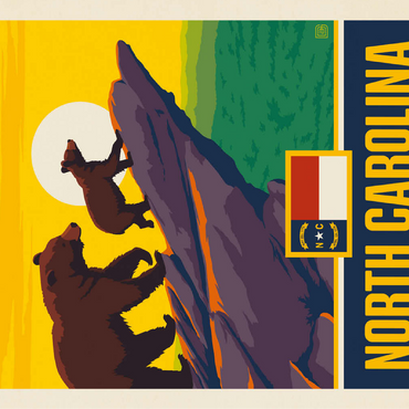 North Carolina: The Tar Heel State 100 Jigsaw Puzzle 3D Modell