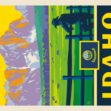 Idaho: The Gem State 1000 Jigsaw Puzzle 3D Modell