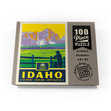 Idaho: The Gem State 100 Jigsaw Puzzle box view3