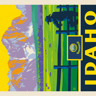 Idaho: The Gem State 100 Jigsaw Puzzle 3D Modell