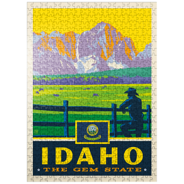 puzzleplate Idaho: The Gem State 500 Jigsaw Puzzle