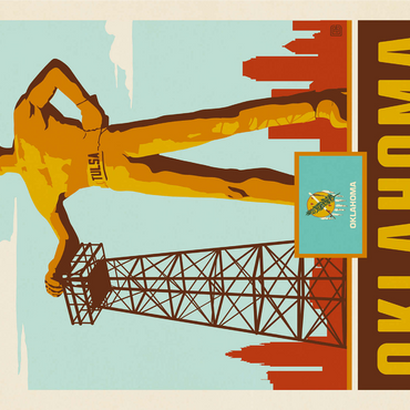 Oklahoma: The Sooner State 1000 Jigsaw Puzzle 3D Modell