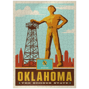 puzzleplate Oklahoma: The Sooner State 300 Jigsaw Puzzle