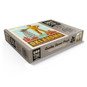Oklahoma: The Sooner State 500 Jigsaw Puzzle box view1