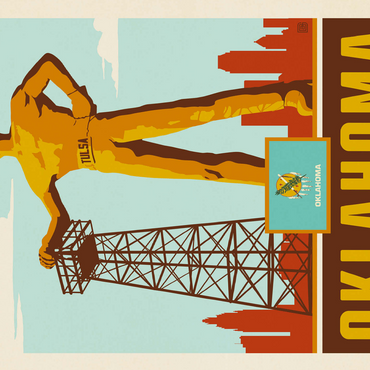 Oklahoma: The Sooner State 500 Jigsaw Puzzle 3D Modell