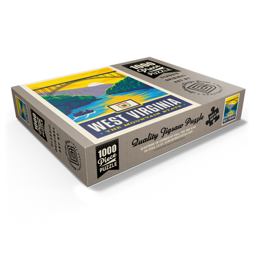 West Virginia: The Mountain State 1000 Jigsaw Puzzle box view1