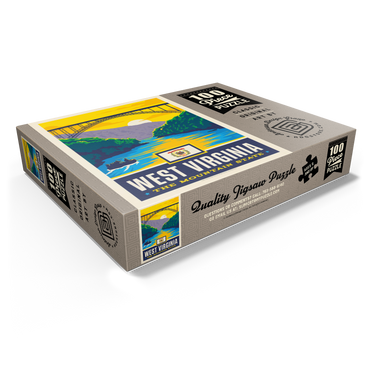 West Virginia: The Mountain State 100 Jigsaw Puzzle box view1