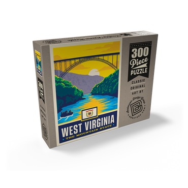 West Virginia: The Mountain State 300 Jigsaw Puzzle box view2