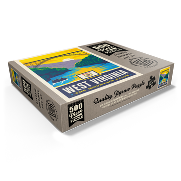 West Virginia: The Mountain State 500 Jigsaw Puzzle box view1