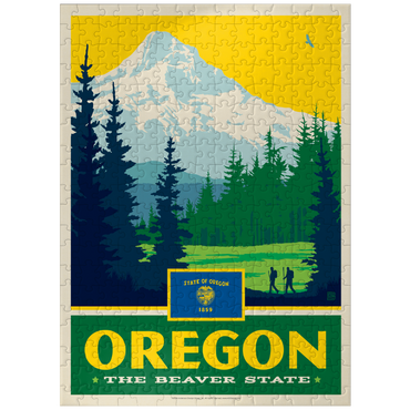 puzzleplate Oregon: The Beaver State 300 Jigsaw Puzzle