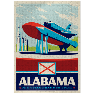 puzzleplate Alabama: The Yellowhammer State 300 Jigsaw Puzzle