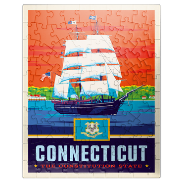 puzzleplate Connecticut: The Constitution State 100 Jigsaw Puzzle