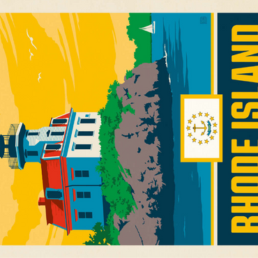 Rhode Island: The Ocean State 100 Jigsaw Puzzle 3D Modell