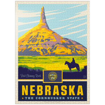 puzzleplate Nebraska: The Cornhusker State 1000 Jigsaw Puzzle