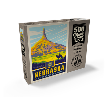 Nebraska: The Cornhusker State 500 Jigsaw Puzzle box view2