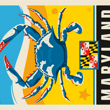 Maryland: The Old Line State 1000 Jigsaw Puzzle 3D Modell