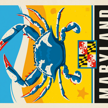 Maryland: The Old Line State 500 Jigsaw Puzzle 3D Modell