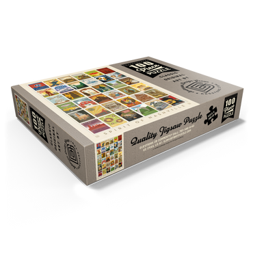 Spirit of Nashville, Collector's Print, Vintage Poster 100 Jigsaw Puzzle box view1