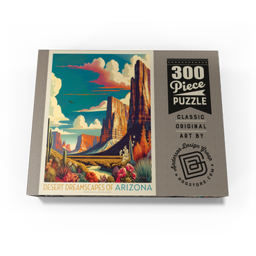 Arizona: Desert Dreamscape, Vintage Poster 300 Jigsaw Puzzle box view3