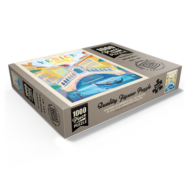 Italy, Venice: (Mod Design), Vintage Poster 1000 Jigsaw Puzzle box view1