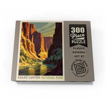 Grand Canyon National Park: Refreshing Shade, Vintage Poster 300 Jigsaw Puzzle box view3