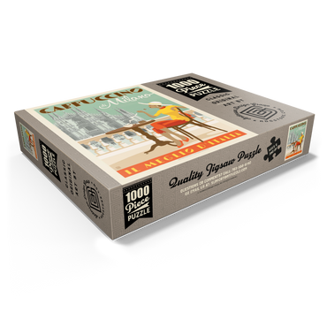 Cappuccino di Milano, Vintage Poster 1000 Jigsaw Puzzle box view1