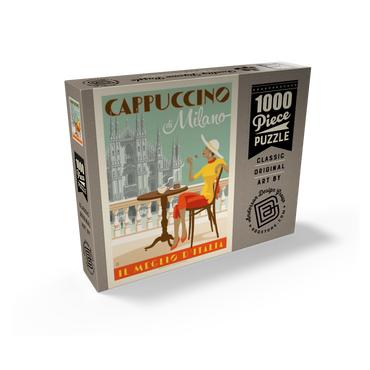 Cappuccino di Milano, Vintage Poster 1000 Jigsaw Puzzle box view2