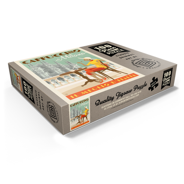 Cappuccino di Milano, Vintage Poster 100 Jigsaw Puzzle box view1