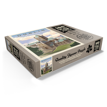 Ireland: Dublin, Vintage Poster 100 Jigsaw Puzzle box view1