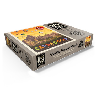 Turkey: Cappadocia, Vintage Poster 1000 Jigsaw Puzzle box view1