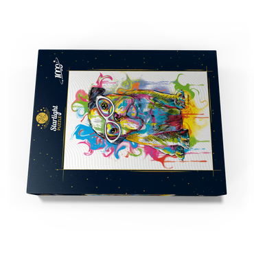 Bulldog Fun 1000 Jigsaw Puzzle box view3