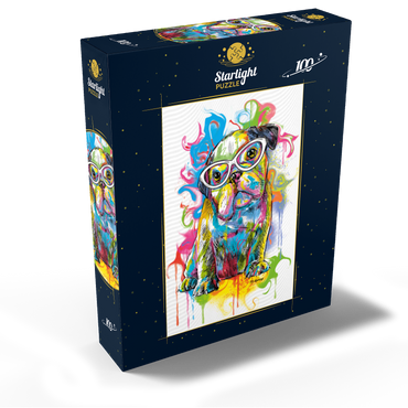 Bulldog Fun 100 Jigsaw Puzzle box view2